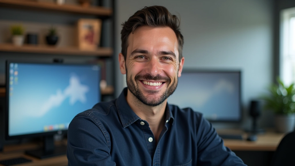 Designer criando animação de marca em estúdio moderno com software profissional de motion graphics